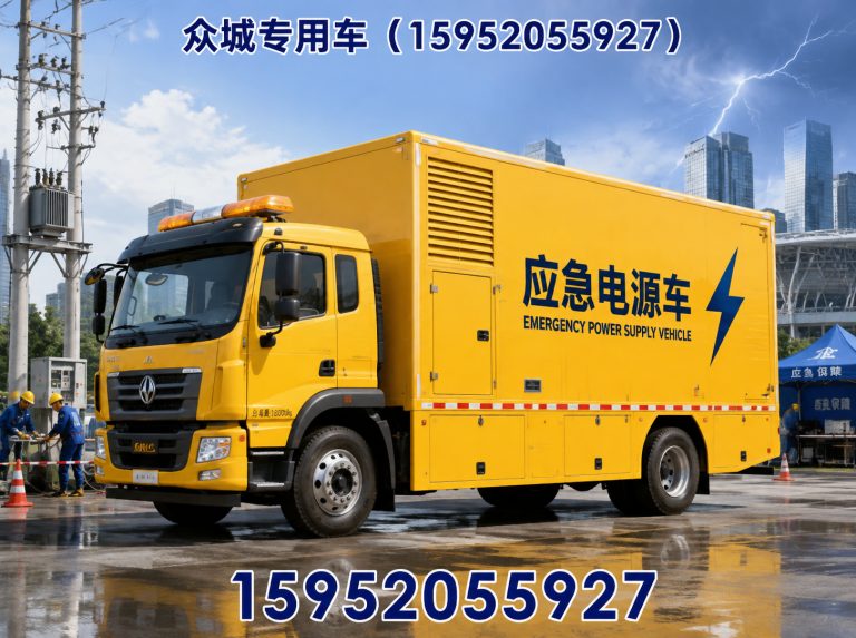 江苏防汛排水车展示图